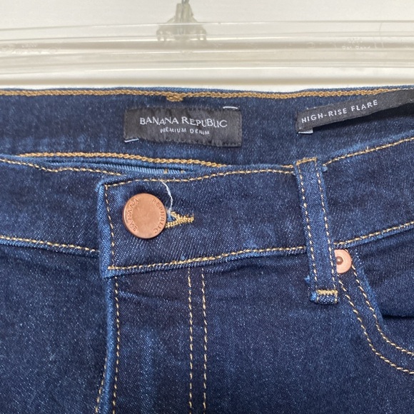 Banana Republic high rise flair jean - Picture 5 of 5